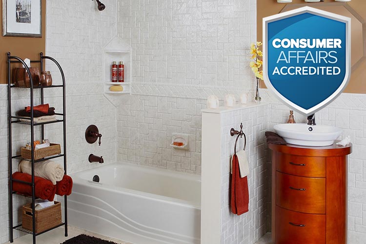 Our custom bathroom remodels provide the ultimate combination of beauty and comfort at an incredible price.
